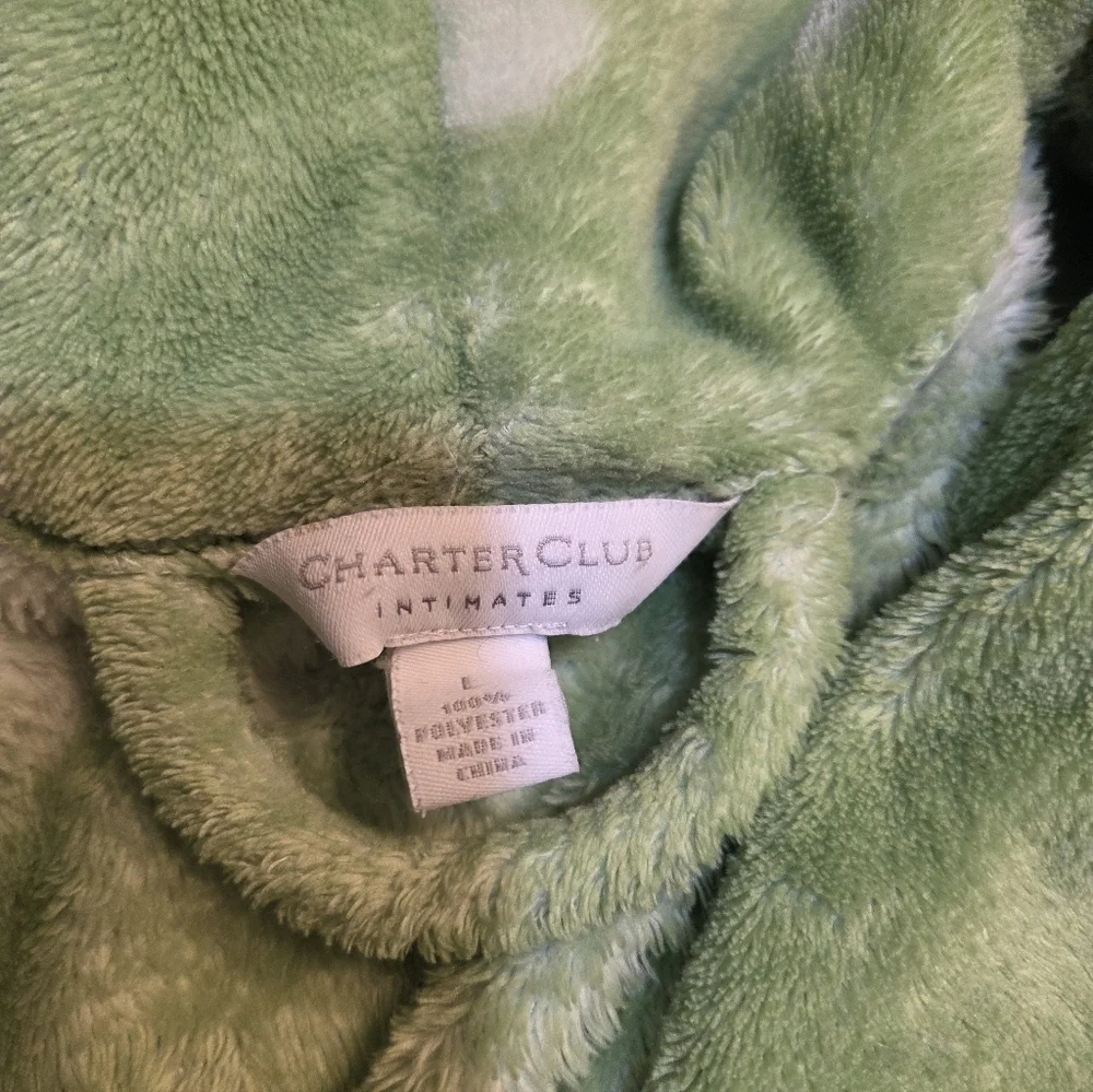 Scotty-Dog women’s robe Lime Green Size Large